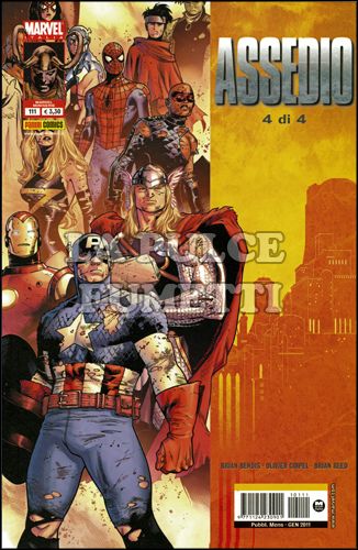 MARVEL MINISERIE #   111 - ASSEDIO  4